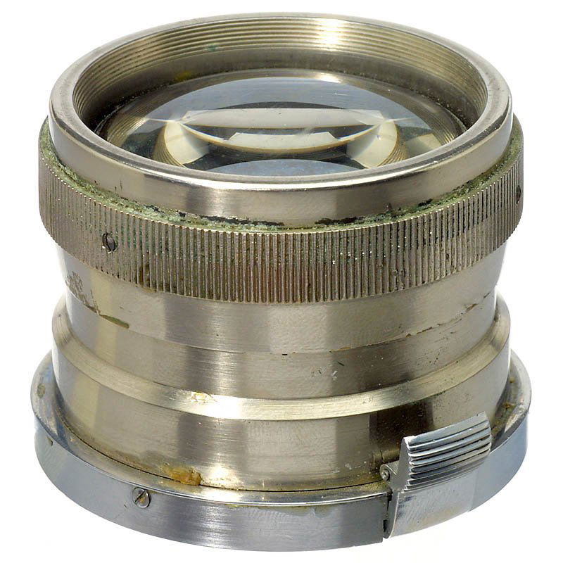 Zeiss for Contax Prototype Lens: Zeiss for Contax Prototype Lens Probably by Carl Zeiss, fast lens (approx. 1.0), front lens diameter approx. 40 mm. Prototyp-Objektiv "Zeiss für Contax" Vermutlich von Carl Zeiss, hohe Lichtstärke v