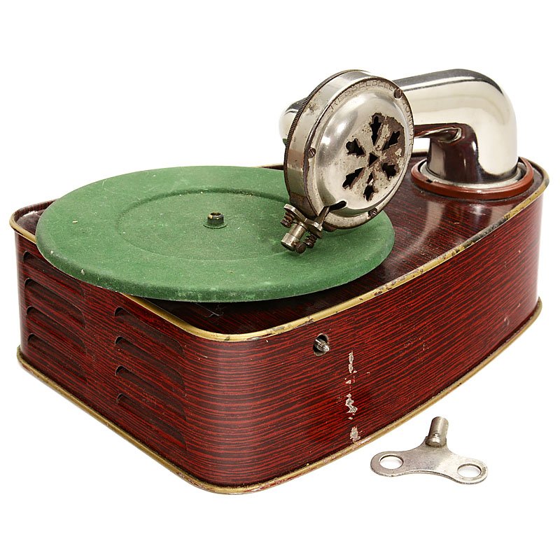 German Toy Gramophone "Bingola II", c. 1935 Nov 15, 2014 Auction Team Breker in Germany