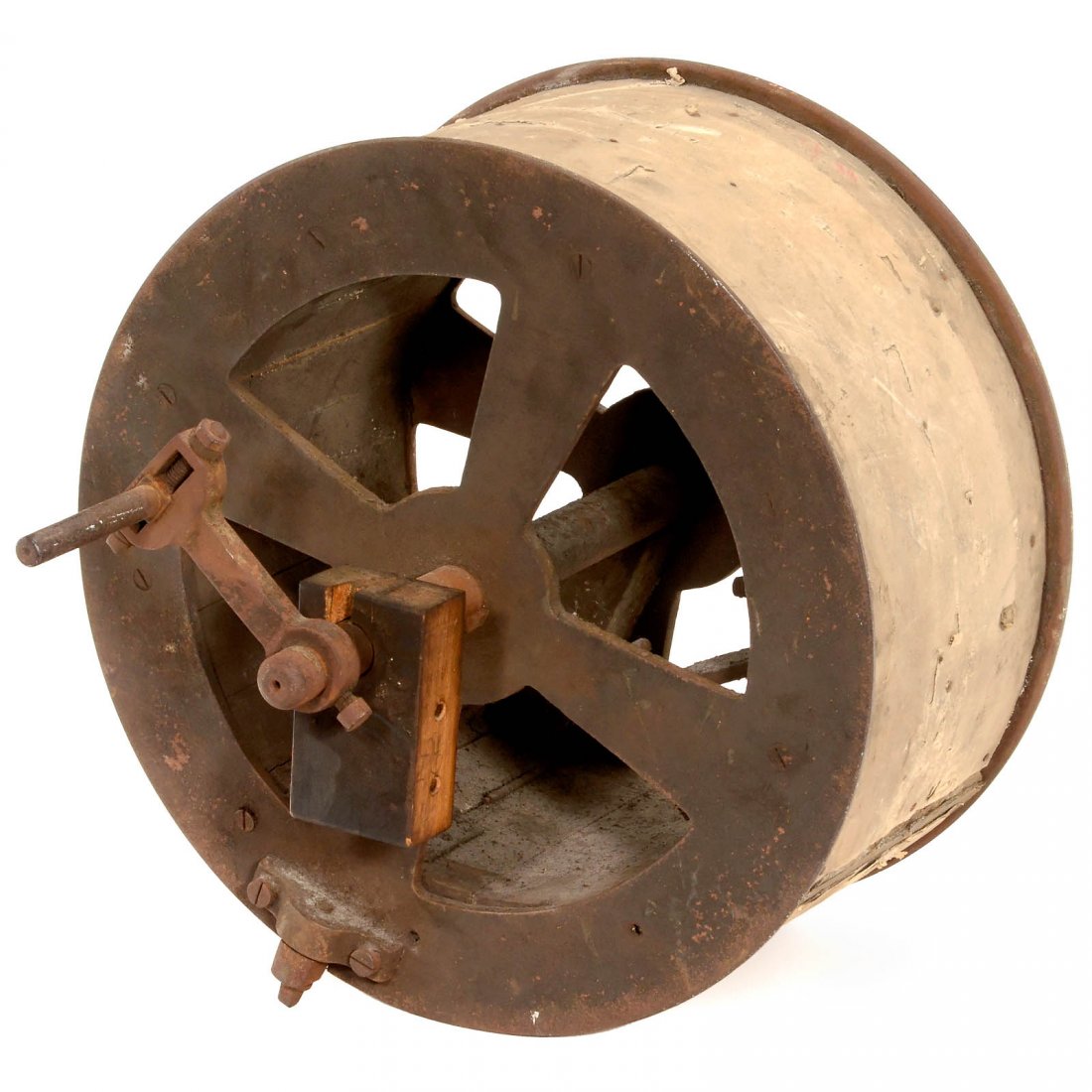 Music Book Copying Drum, c. 1920: Music Book Copying Drum, c. 1920 Formerly used by the famous Berlin organ manufacturer Giovanni Bacigalupo, for 7 ¼ in. wide notes. Notenkopiertrommel aus der Werkstatt von Giovanni Bacigalupo, Berl
