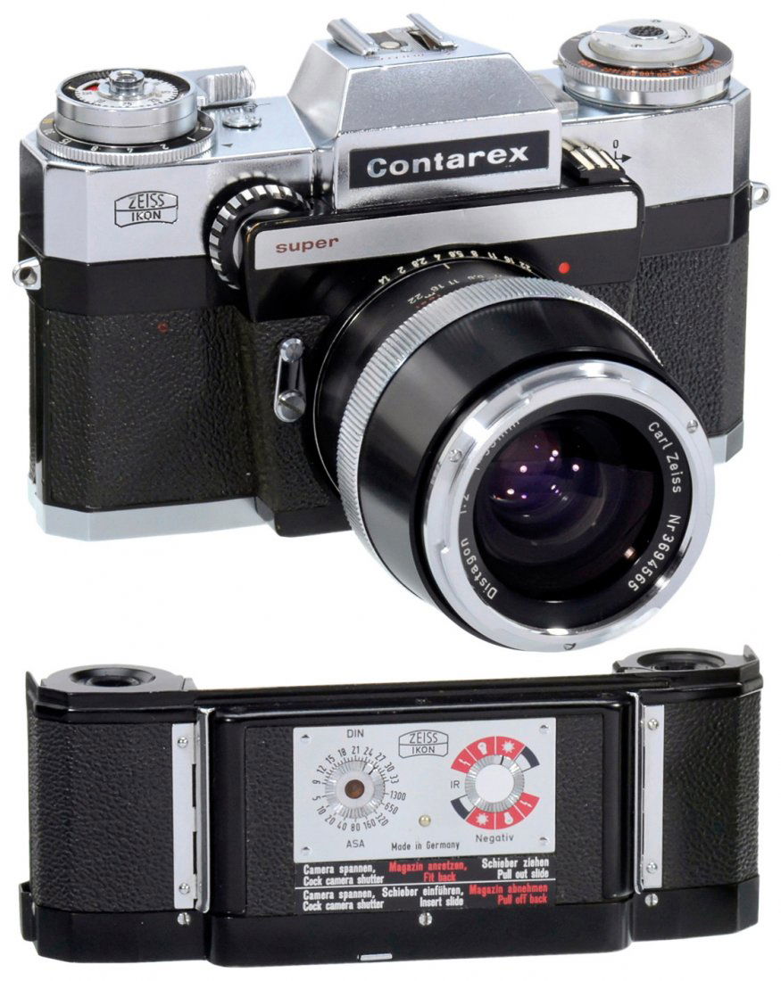 Contarex super with Distagon 2/35 mm, 1967 (1 of 1)