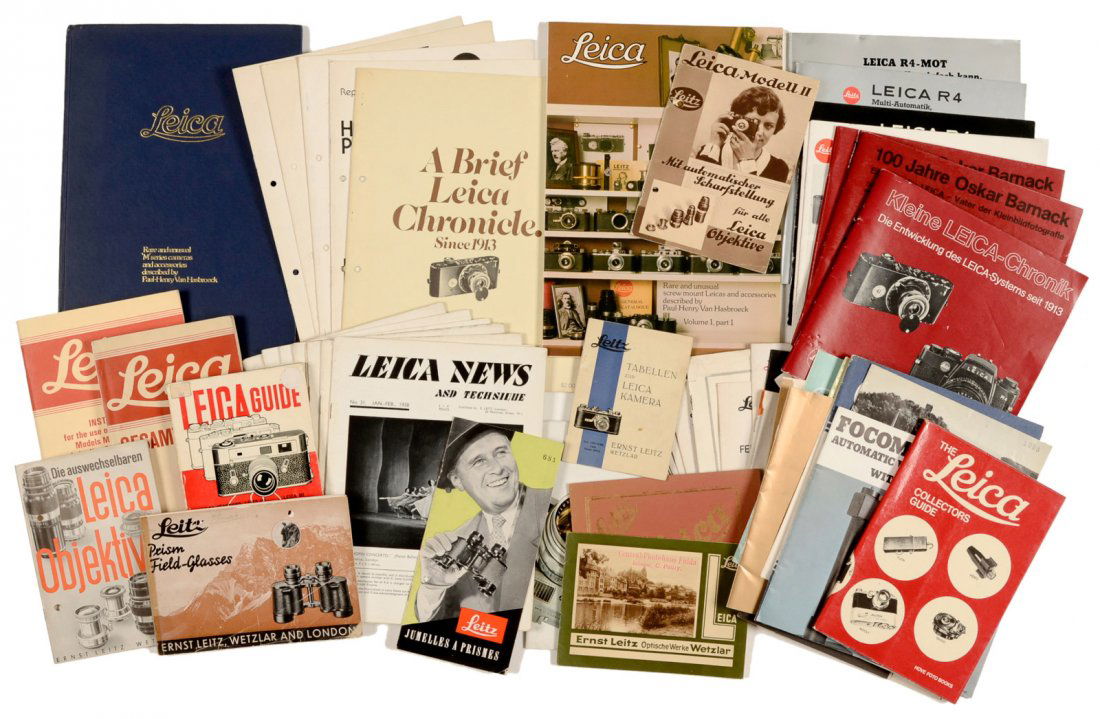 Leitz/Leica Prospectuses, Catalogues and Chronicles (1 of 1)