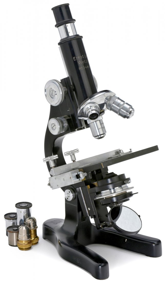 Laboratory Microscope by Ernst Leitz, c. 1947 (1 of 1)