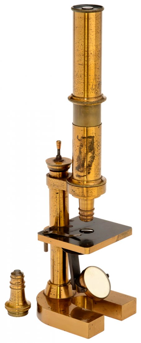 Early Microscope by Carl Zeiss, c. 1879 (1 of 2)
