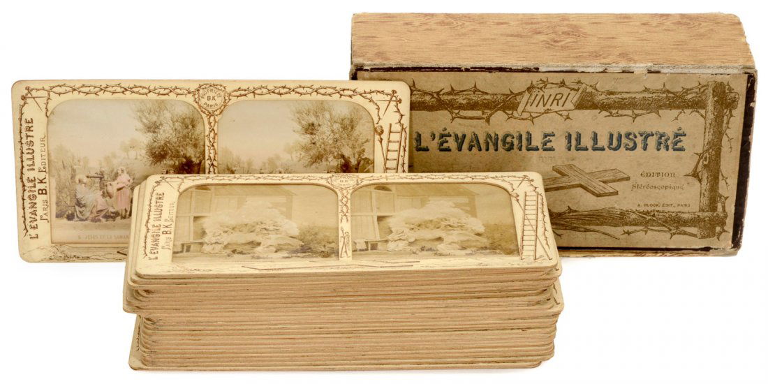 French-Tissue Stereo Card Set (1 of 2)