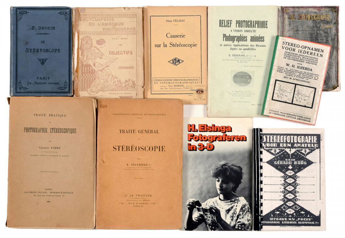 6 Textbooks (in French) about Stereo Photography (1 of 1)