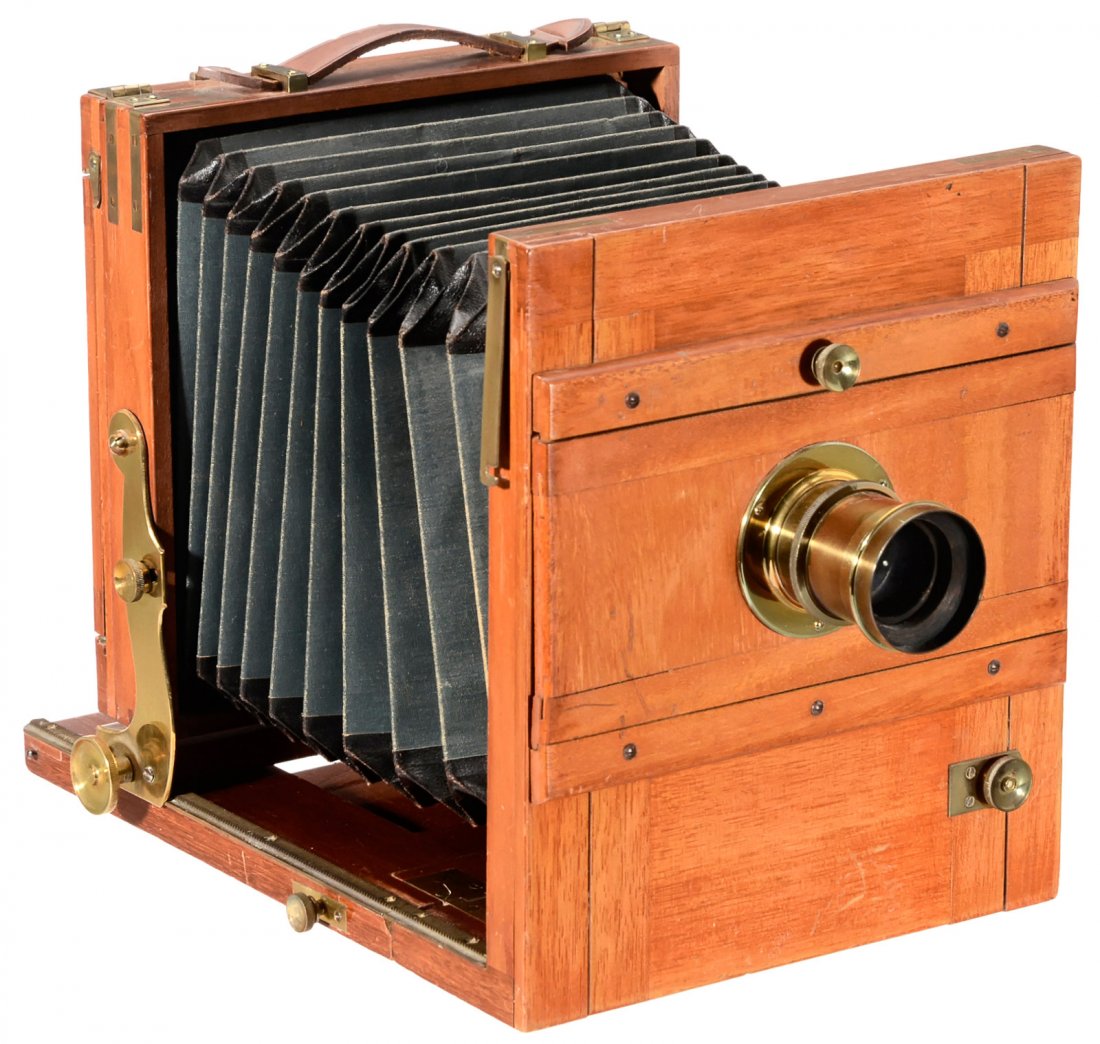 German Field Camera (13 x 18 cm), c. 1890 (1 of 1)