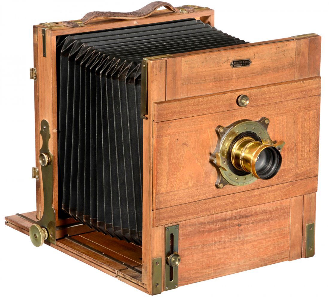 German Field Camera by Kloos in Mannheim, c. 1900 (1 of 1)