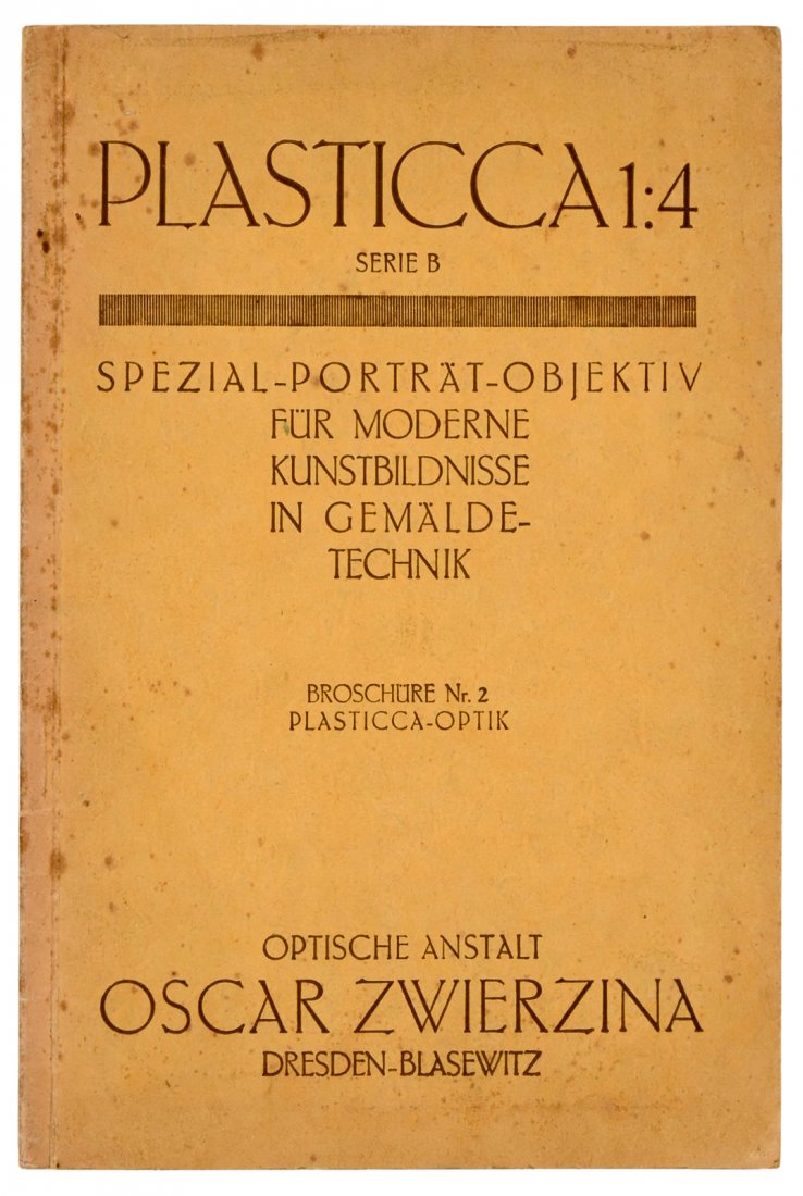 Plasticca 1:4 Serie B, 1921 (1 of 2)