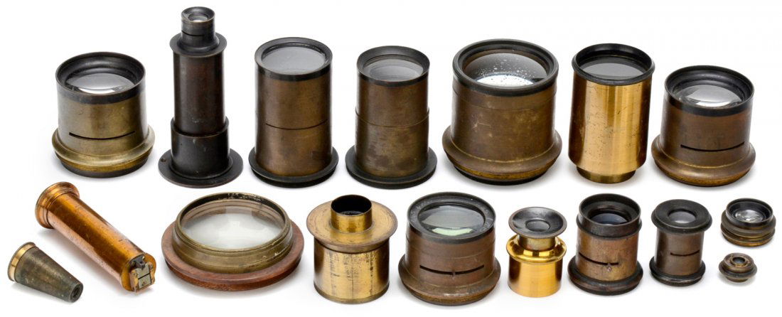 17 Brass Lenses, c. 1880–1900 (1 of 1)