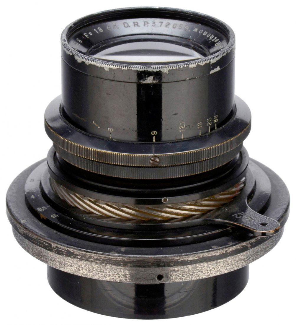 Busch Nicola Perscheid Lens 6/18 cm, c. 1912 (1 of 2)
