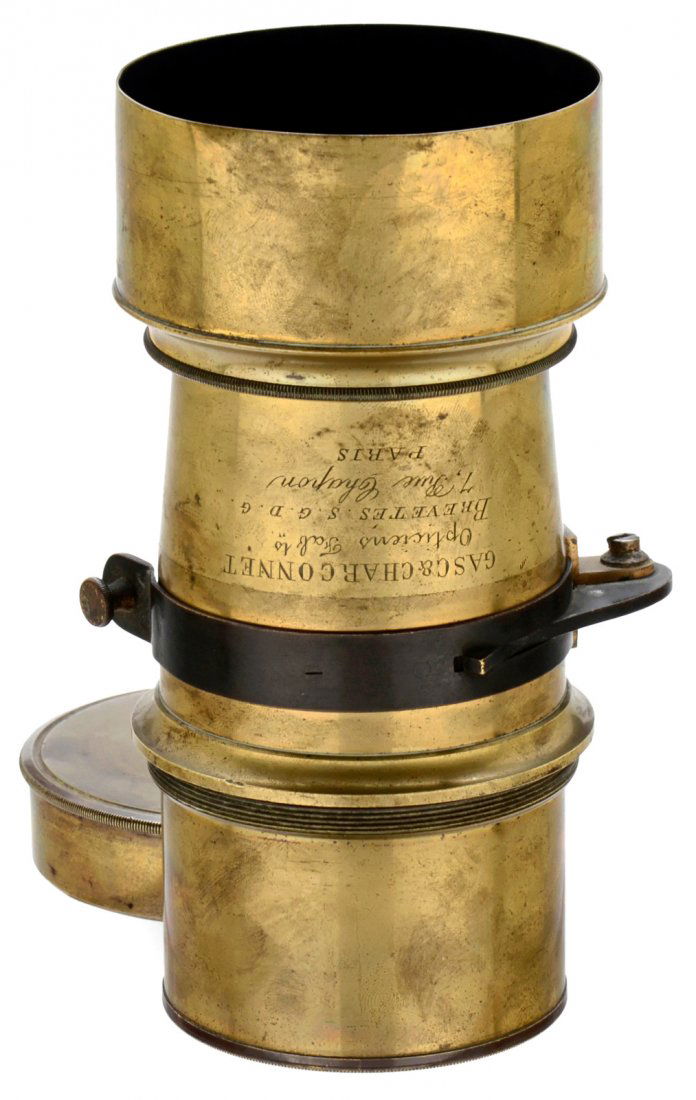 Gasc & Charconnet Portrait Lens, c. 1860 (1 of 3)
