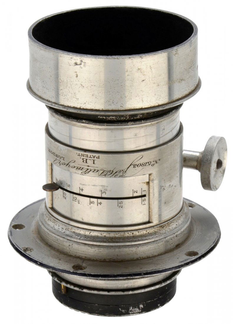 J.H. Dallmeyer Modified Aluminum Petzval Lens, 1.B., c. (1 of 3)