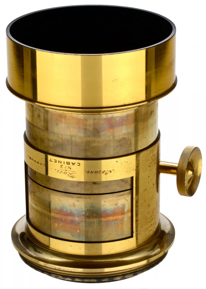 No. 2 Cabinet Petzval-Type Portrait Lens, c. 1870 (1 of 1)