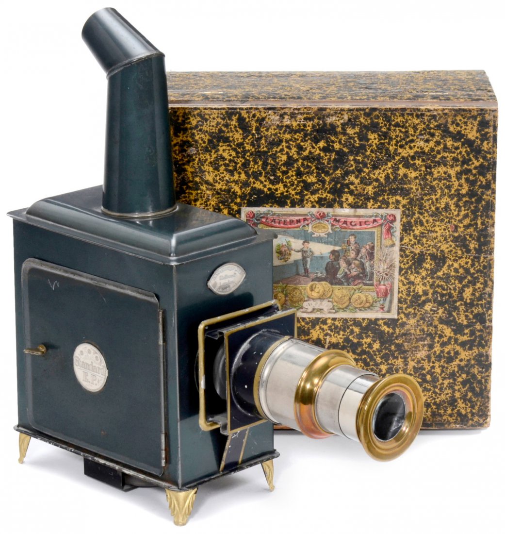 Standard Magic Lantern by Ernst Plank, c. 1900 (1 of 1)