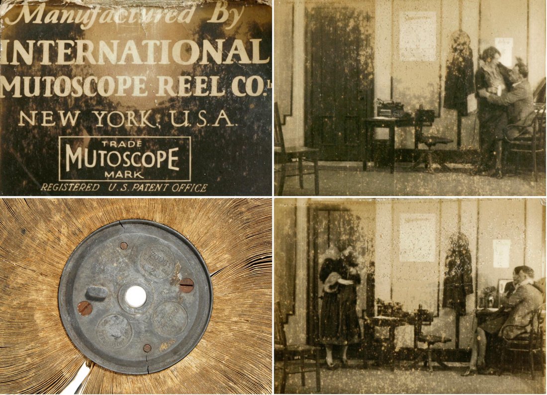 Original Mutoscope Reel "Too Many Kisses (in the (1 of 5)