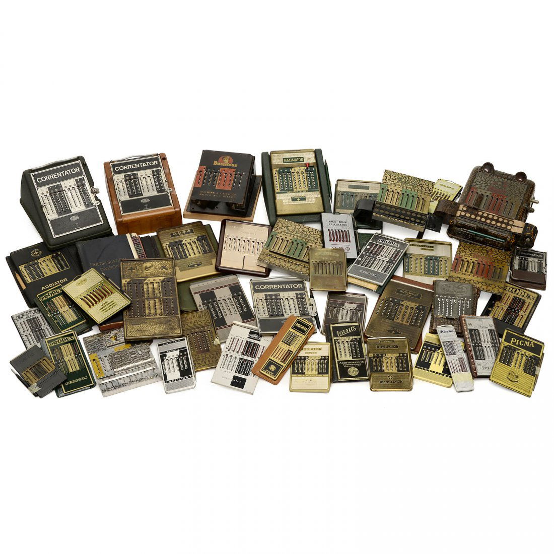 Collection of 41 Mechanical Adders (1 of 1)