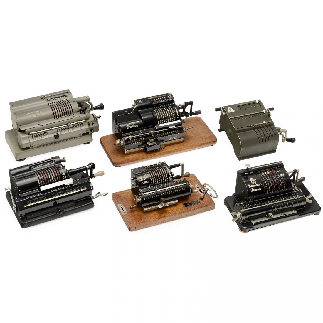 6 Spokewheel Adding Machines (1 of 1)