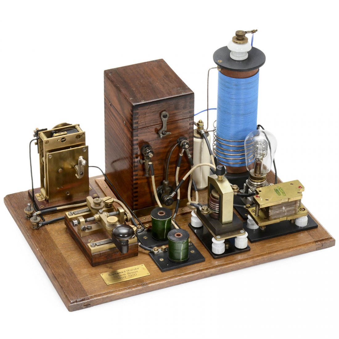 Quenched Spark Transmitter with Inductor