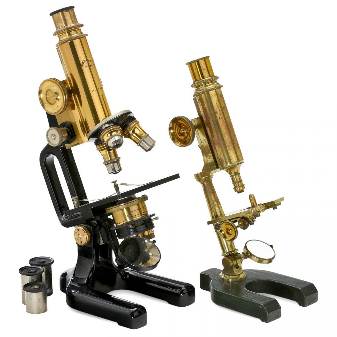 2 German Compound Microscopes (1 of 1)