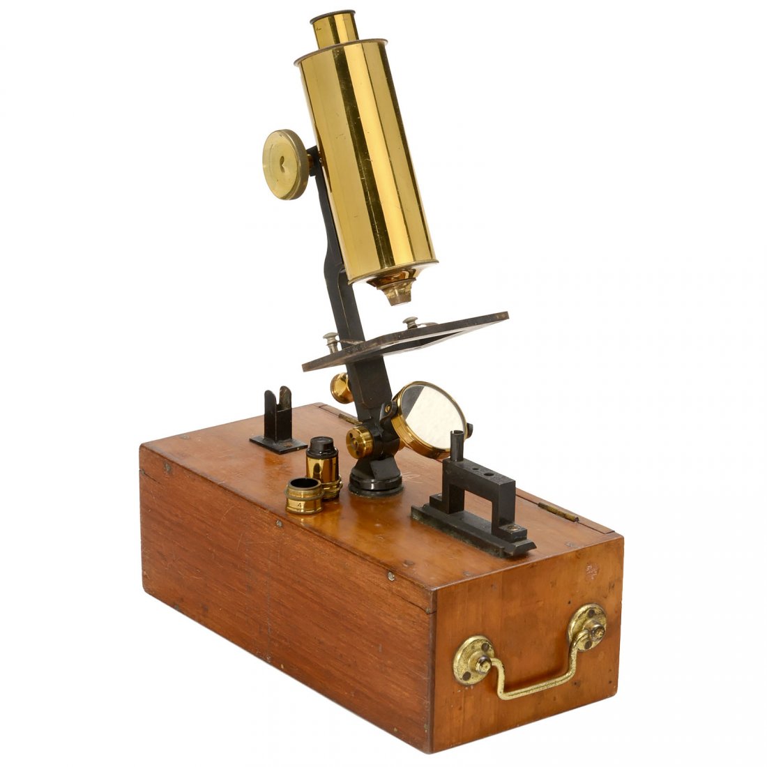 English Compound Microscope by Watson & Sonsc, 1900 (1 of 1)