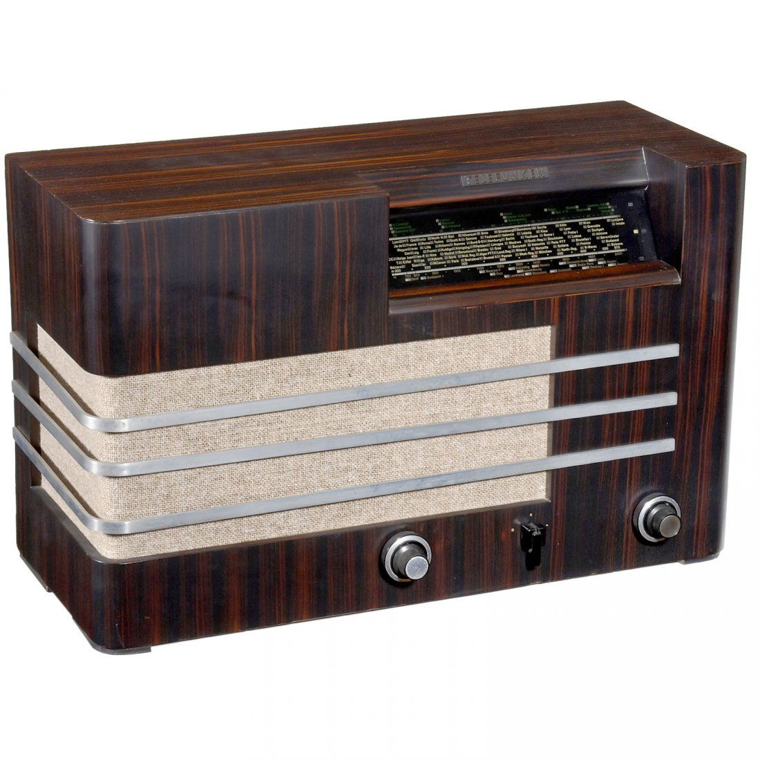 Telefunken 686 WK Bauhaus-Style Radio Receiver, 1936 (1 of 1)