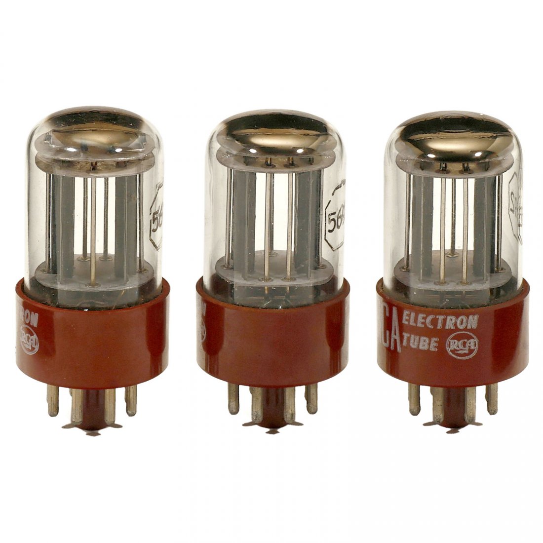 3 "RCA 5692" Dual Triodes, 1962 (1 of 1)