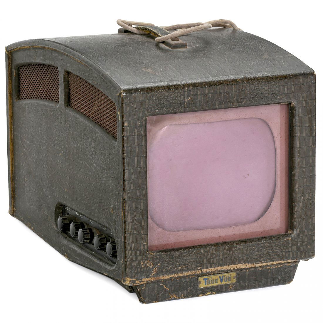 "True View" Transportable Television Set, early 1950s (1 of 1)