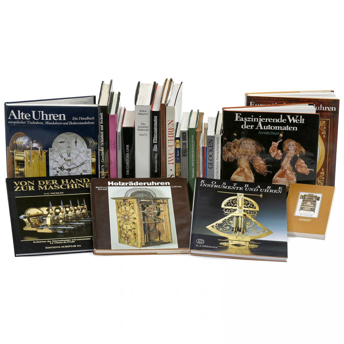 Group of Clock, Watch and other Specialists Books (1 of 1)