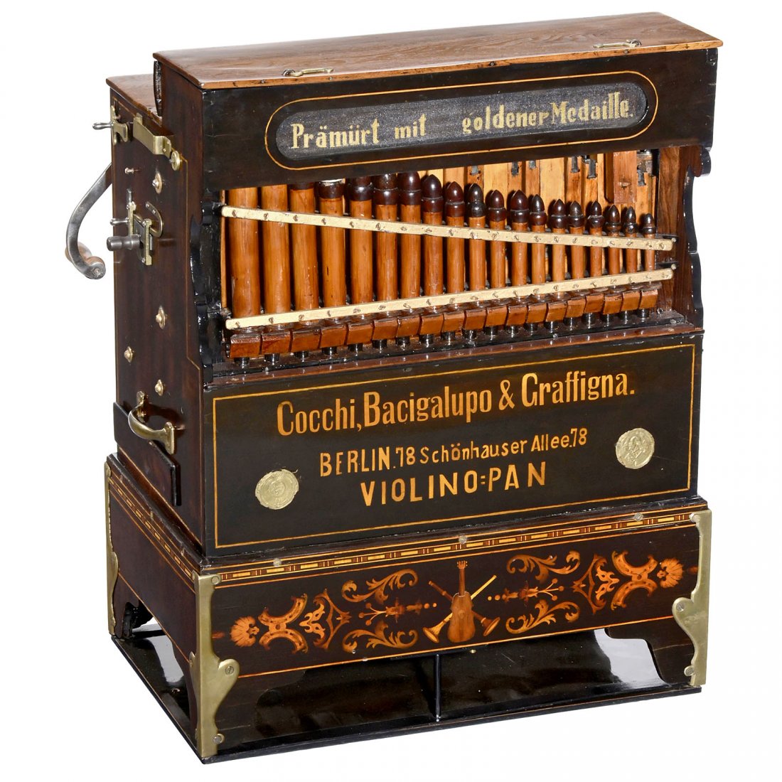 Bacigalupo Violinopan Barrel Organ, c. 1895 (1 of 2)