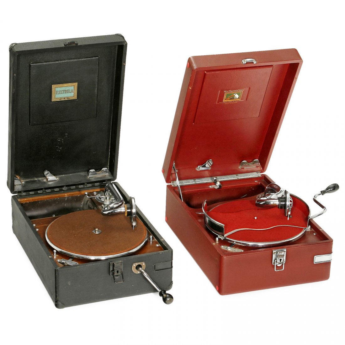 2 Portable Gramophones, c. 1935 (1 of 1)