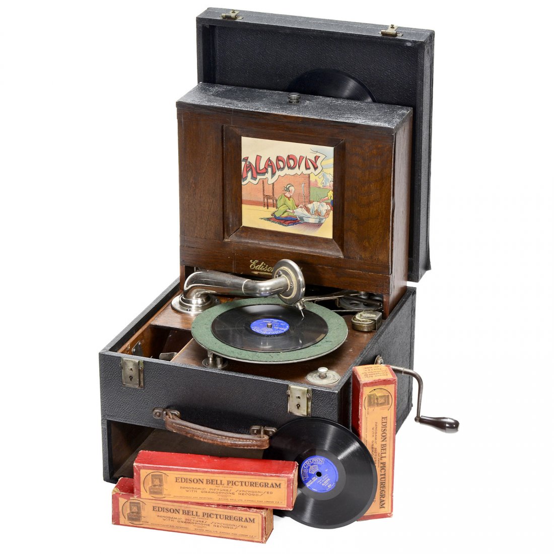 "Edison Bell Picturegram" Panorama Gramophone, 1924 (1 of 3)