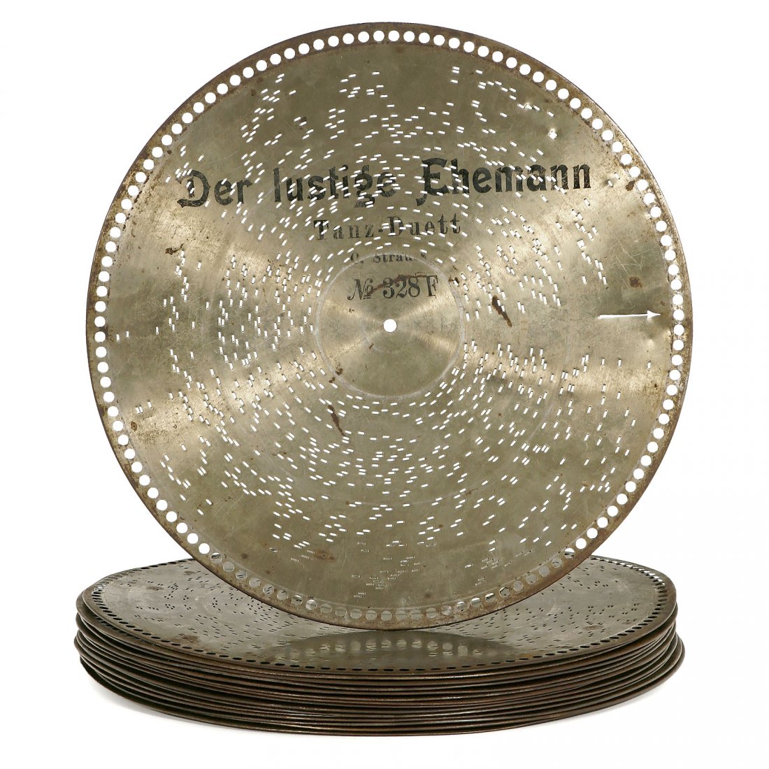 16 Lochmann Discs, c. 1900 (1 of 1)