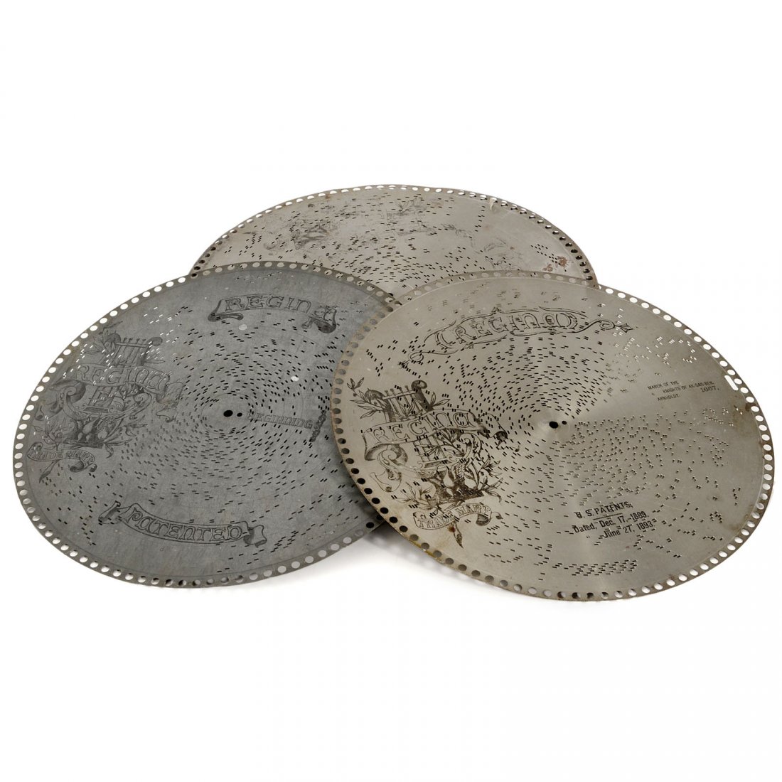 30 Regina Musical Box Ø 15 ½ in. Discs, c. 1900 (1 of 1)