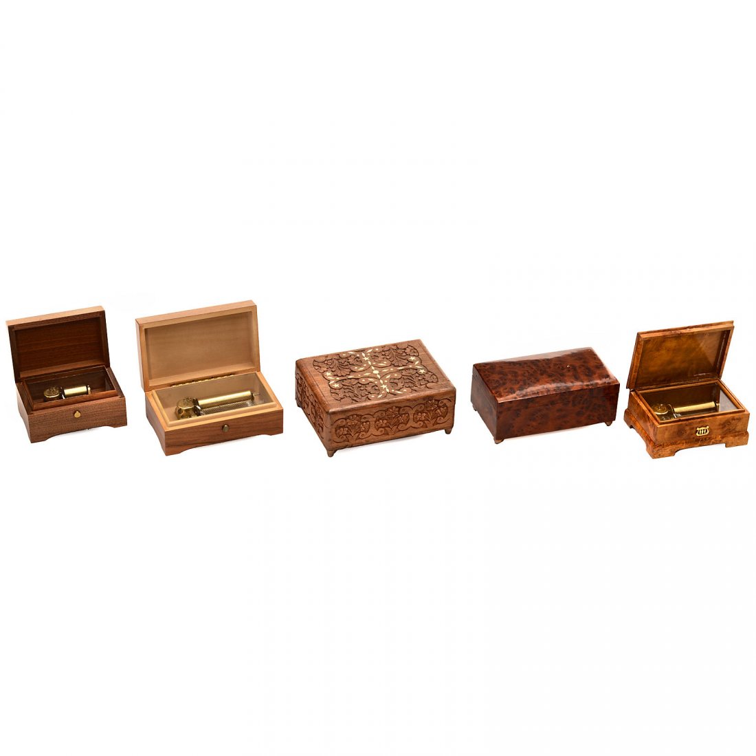 5 Swiss Musical Boxes (1 of 1)