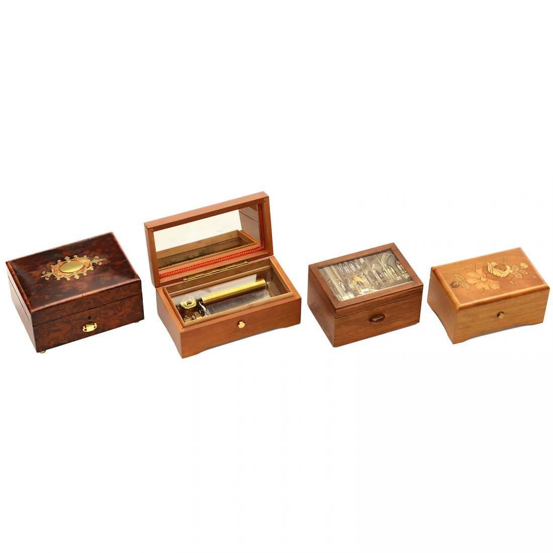 3 Musical Boxes by Reuge (1 of 1)
