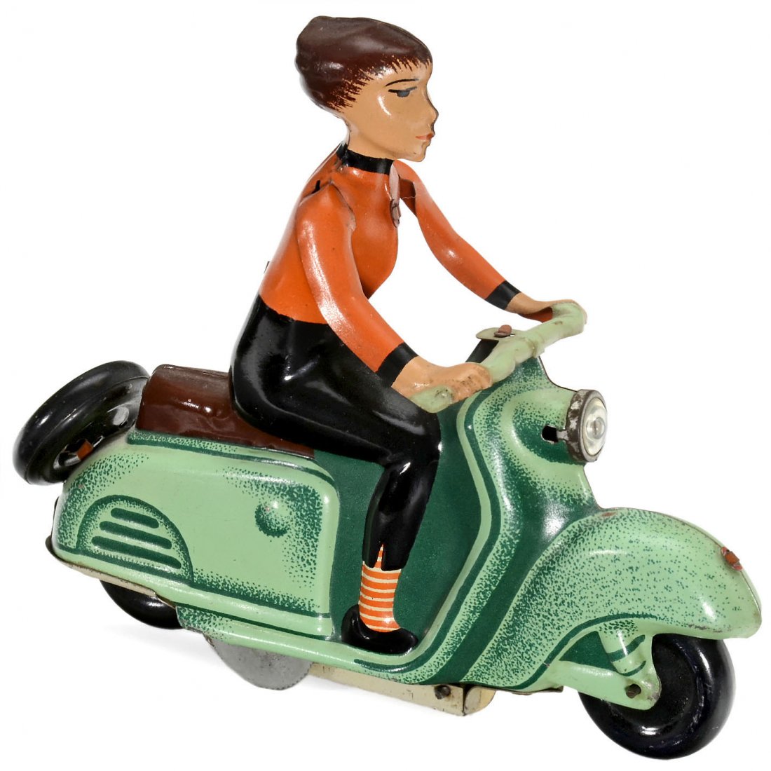 Scooter Rider by MS Brandenburg, c. 1960 (1 of 1)