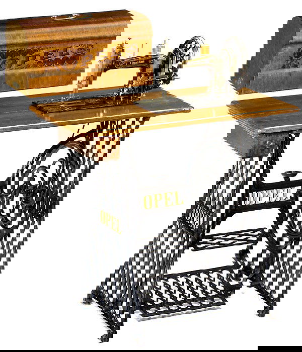 176 German Treadle Sewing Machine "Opel", 1905