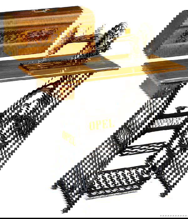 176 German Treadle Sewing Machine "Opel", 1905