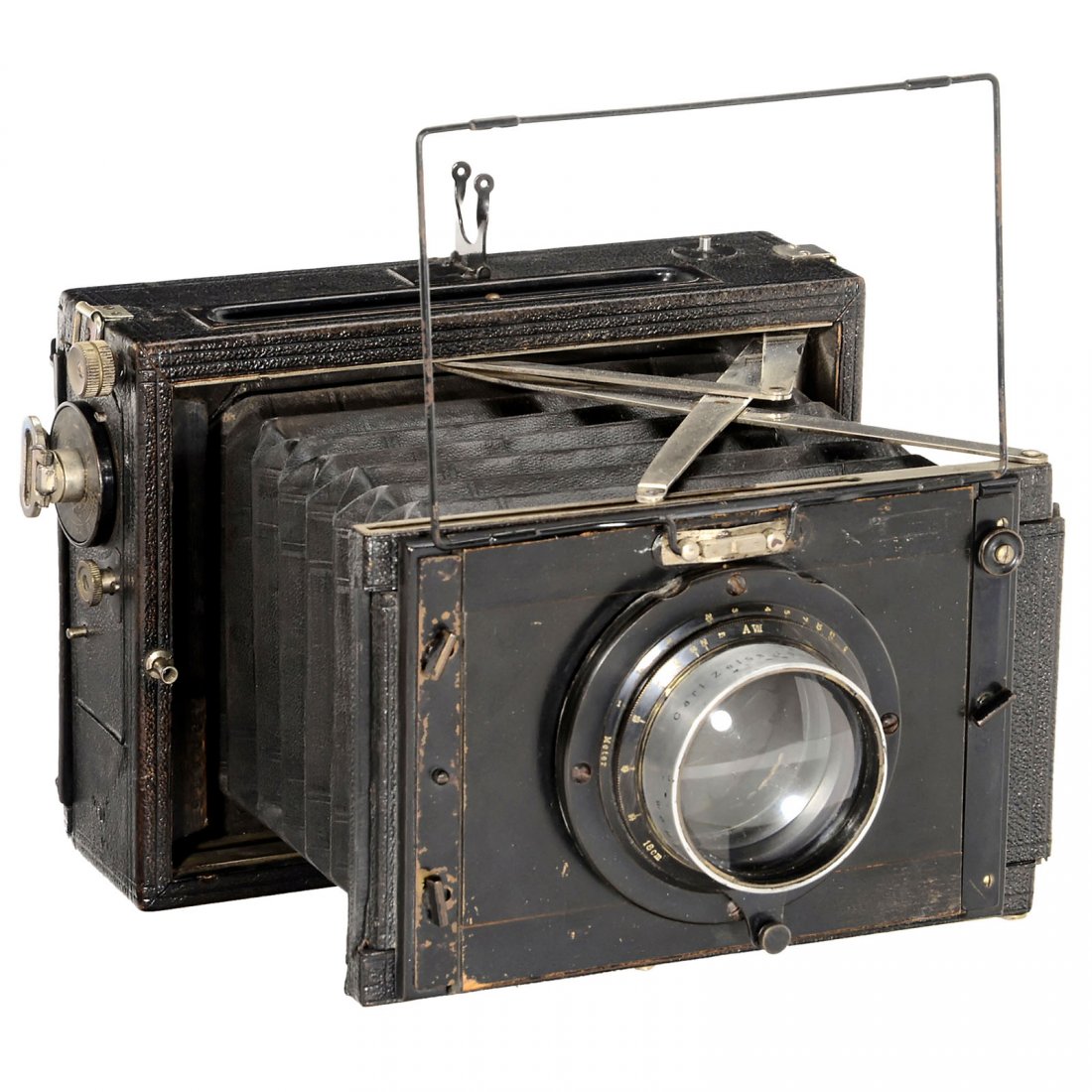 Deck-Rullo Nettel by Zeiss Ikon, 1926: Deck-Rullo Nettel by Zeiss Ikon, 1926 Zeiss Ikon, Dresden. Plate size 10 x 15 cm, shutter needs servicing, Triotar 3,5/18 cm, no. 732264, focusing screen back. Deck-Rullo Nettel von Zeiss Ikon, 1926 Z