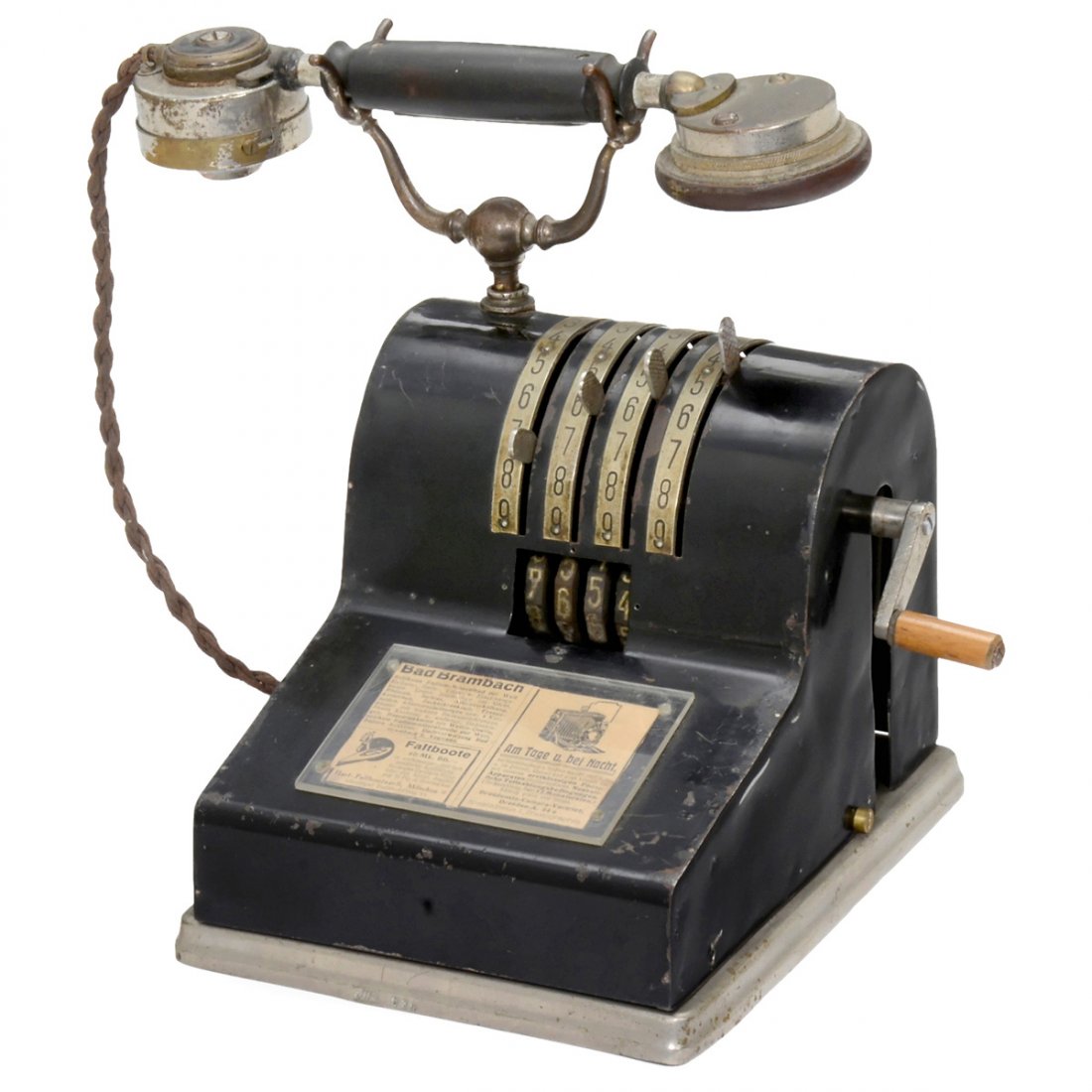 Föderl-System Signal Transmitter Telephone, c. 1915 (1 of 2)