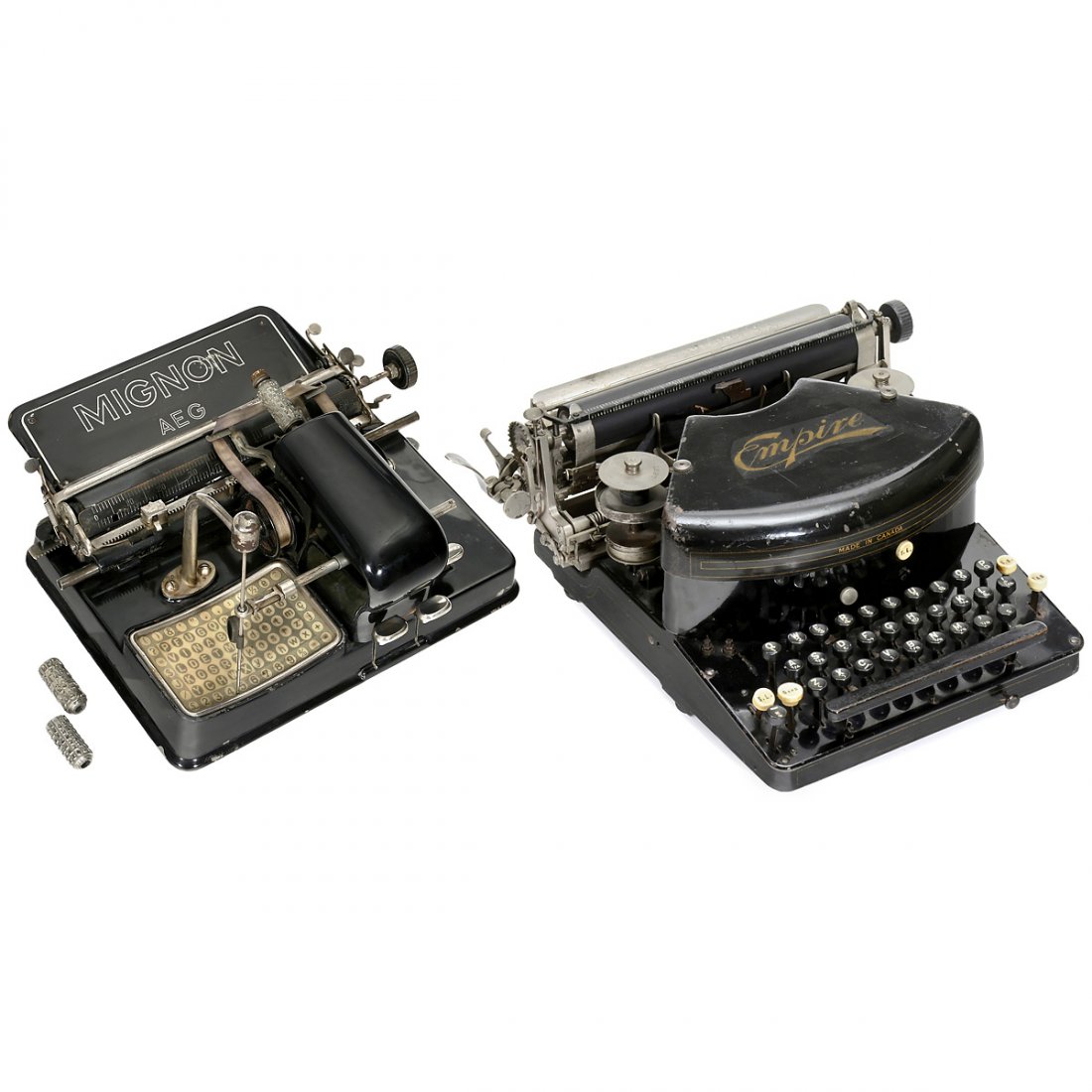 Empire No. 2 and Mignon Mod. 4  1) Empire No. 2, 1909. (1 of 3)