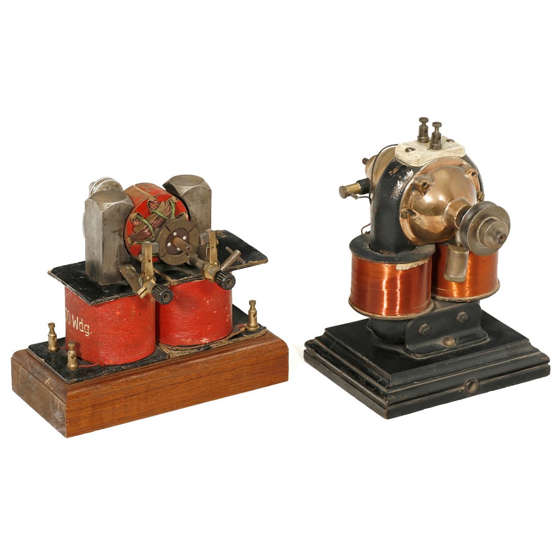 2 Early Electric Motors, c. 1910 (1 of 1)