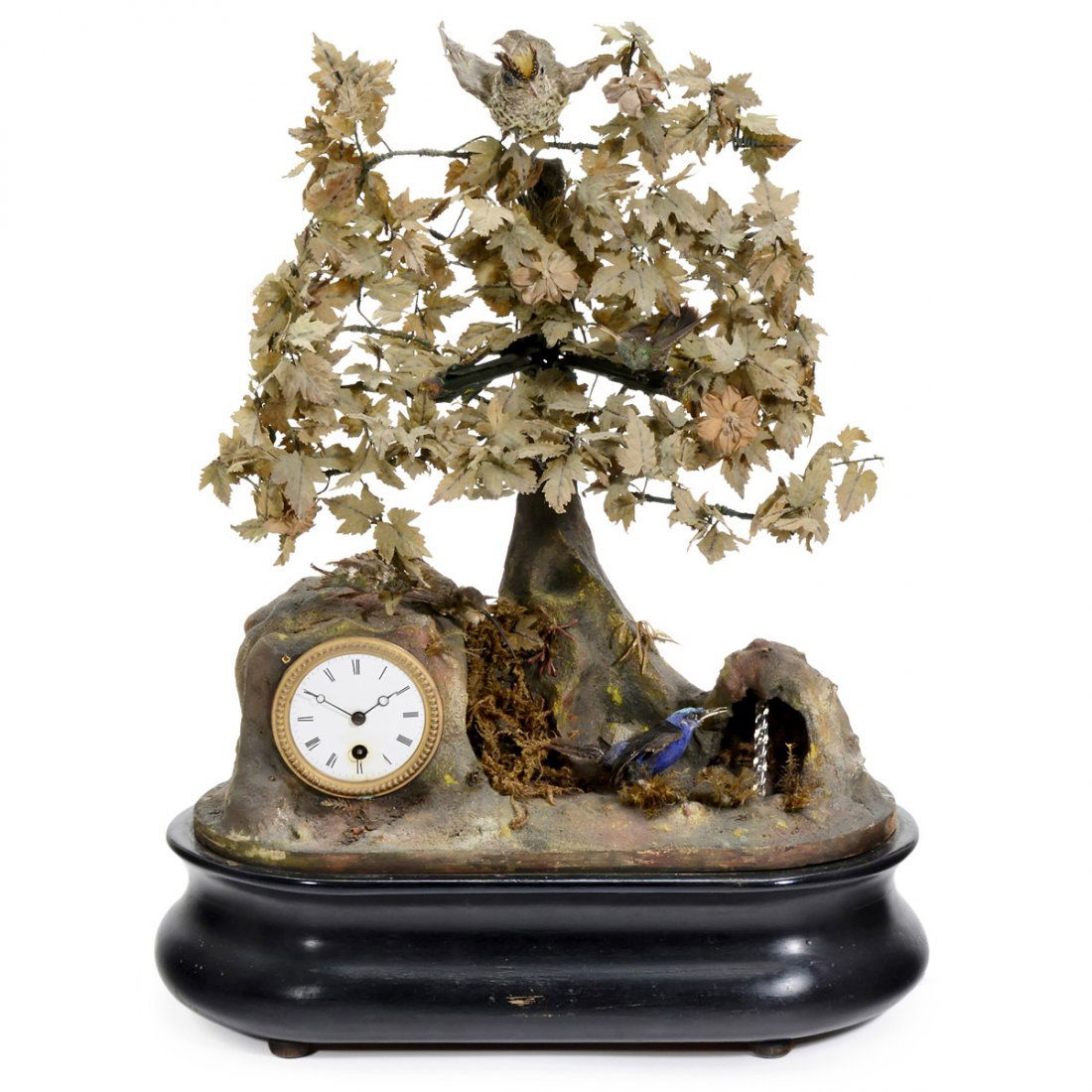 Automaton Bird Bocage with Timepiece by Jean Phalibois, (1 of 5)