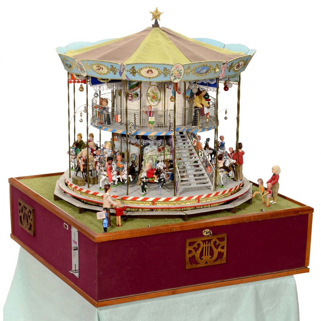 Coin-Operated Fairground Carousel Automaton, 1985 (1 of 3)