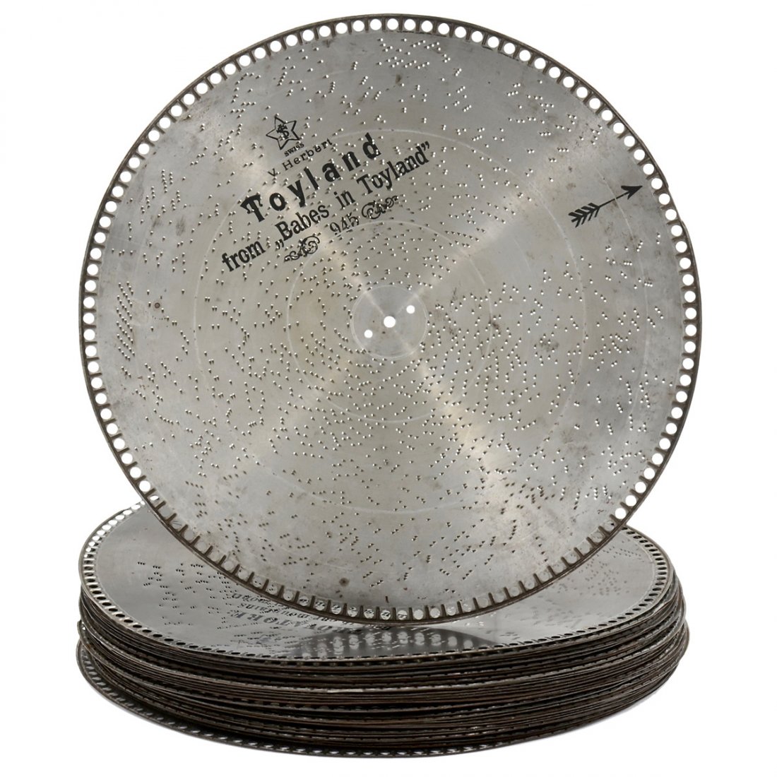 30 Mira Discs Ø 18 ½ in., c. 1900 (1 of 1)