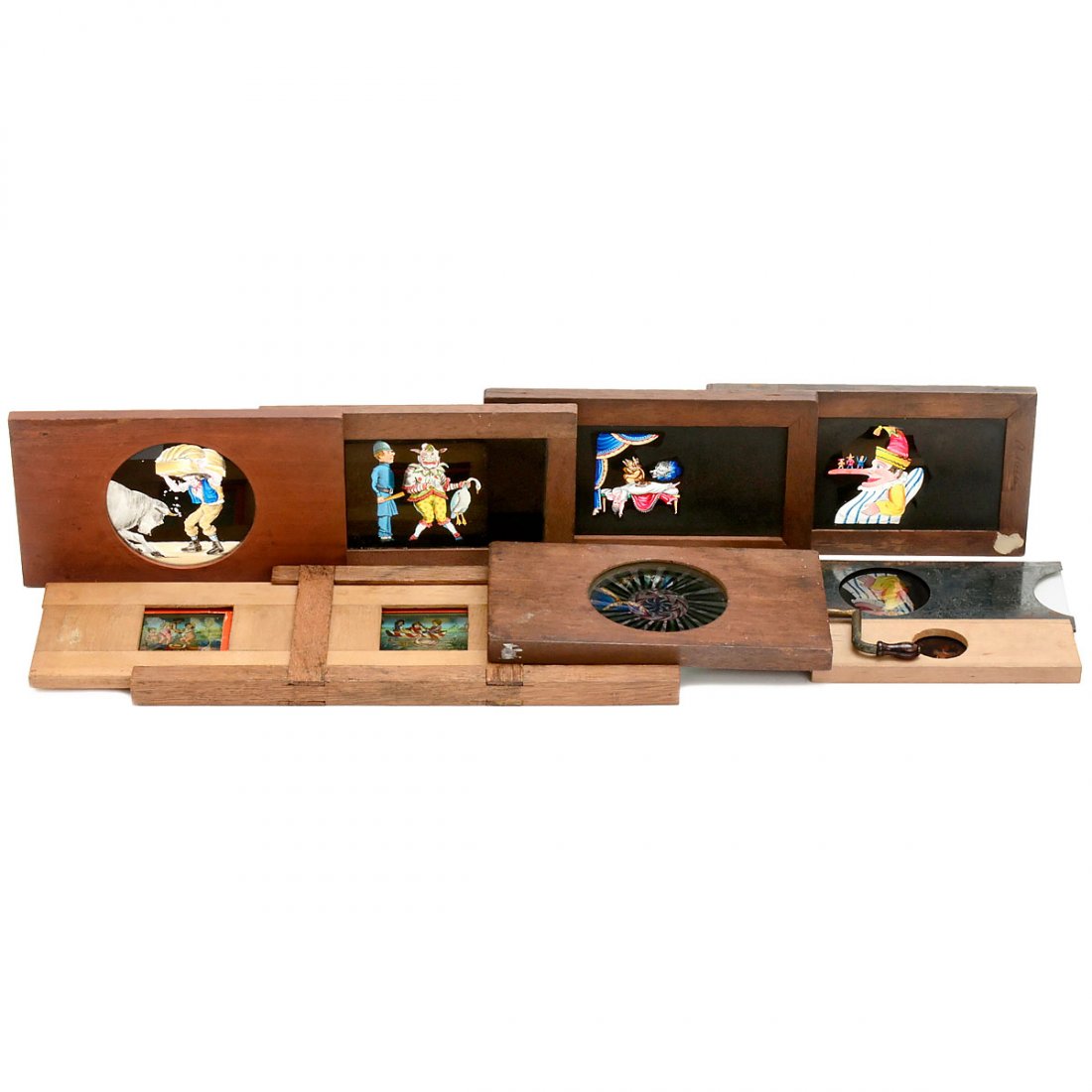 7 Mechanical Magic Lantern Slides (1 of 1)