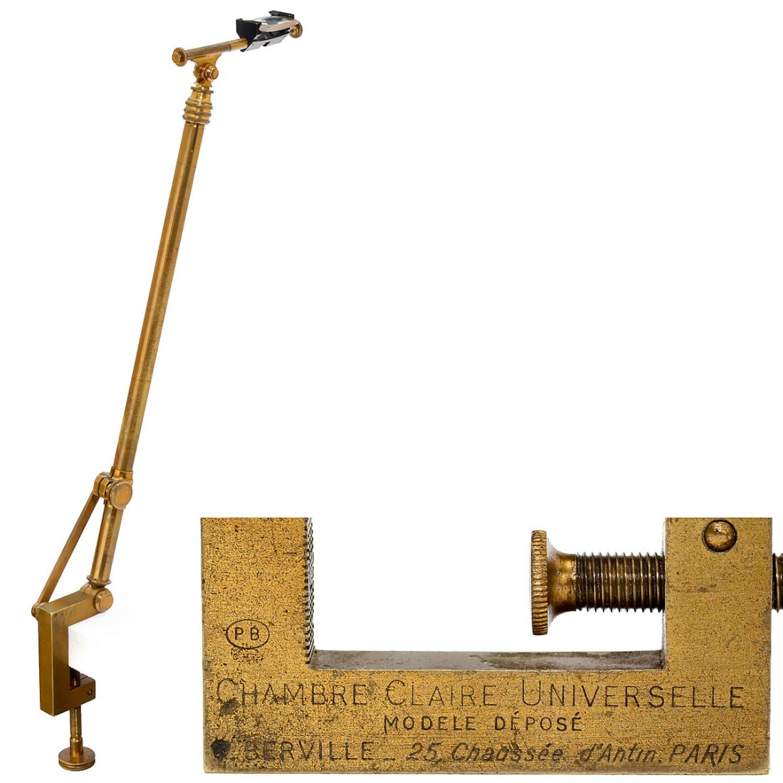 Camera Lucida or "Chambre Claire Universelle", c. 1900 (1 of 3)