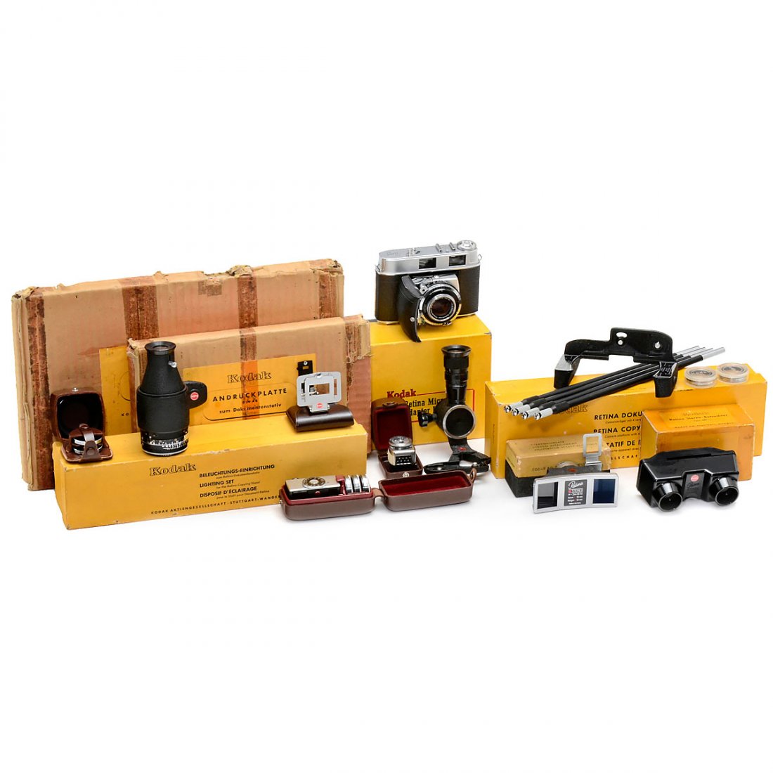 Kodak Retina IIC Outfit, 1957 (1 of 1)