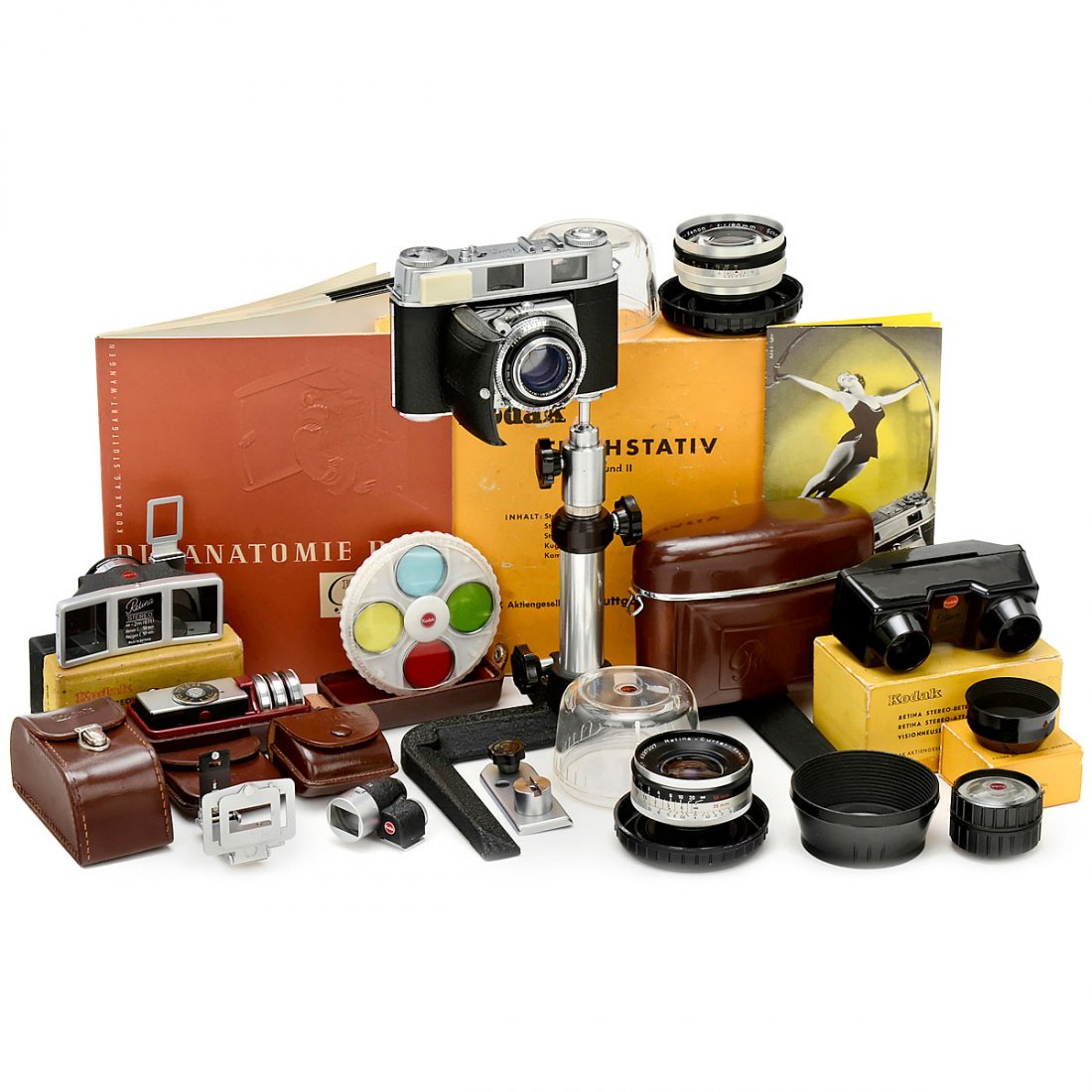 Kodak Retina IIIC Outfit, 1957 (1 of 1)
