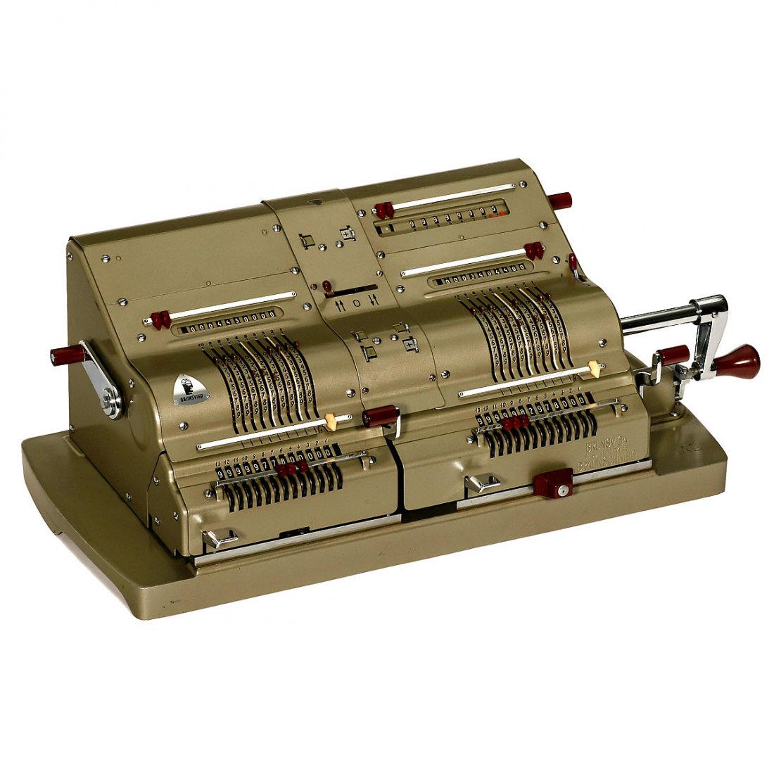 Brunsviga Mod. 14 Twin Calculator (D13-R-1), 1958 (1 of 1)